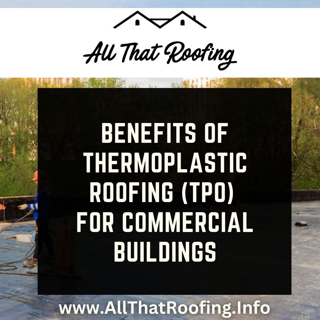 Benefits of Thermoplastic Roofing (TPO) for Commercial Buildings