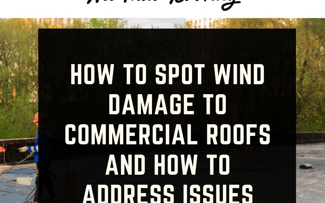 How to Spot Wind Damage to Commercial Roofs and How to Address Issues