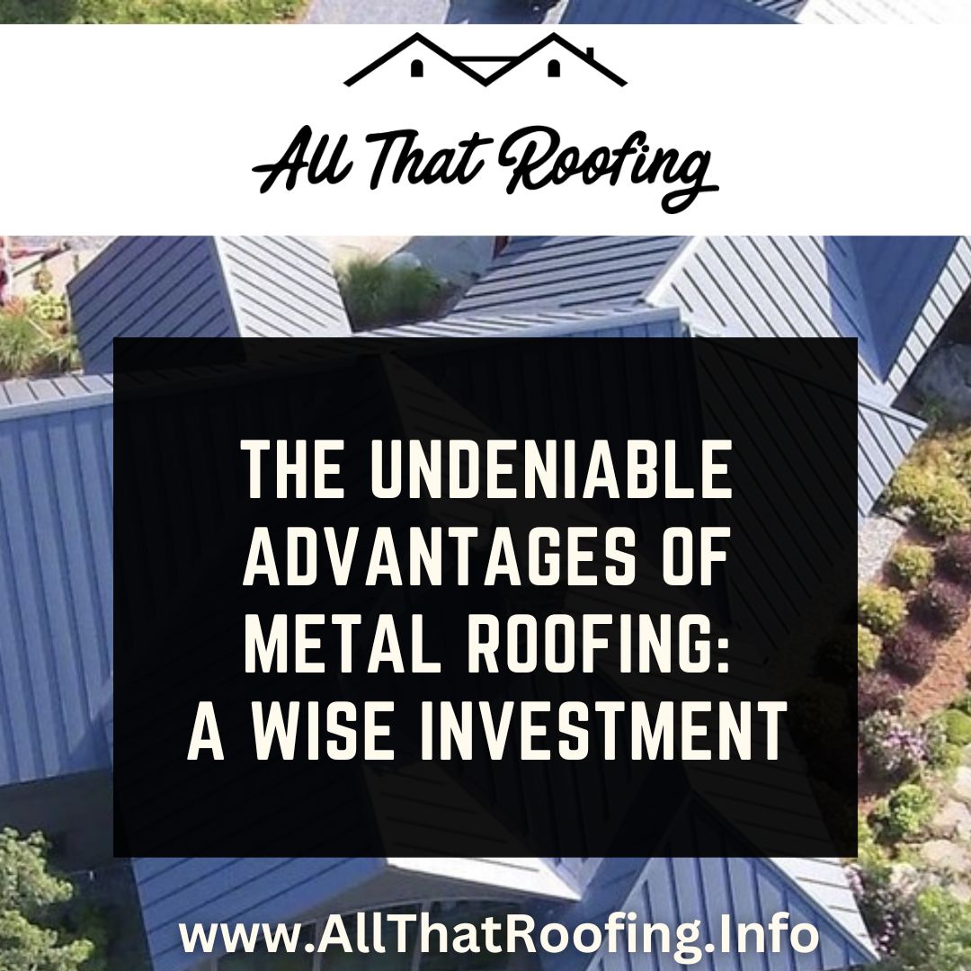A sturdy metal roof showcasing its durability and style over a traditional asphalt shingle roof.
