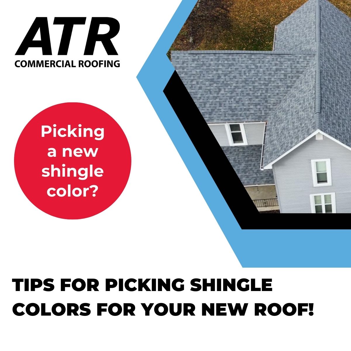 Tips for Indiana Home Owners to Pick New Shingle Colors for a New Roof