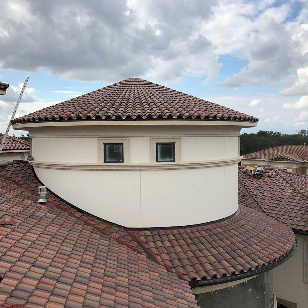 Tile roof system installed by ATR Roofing